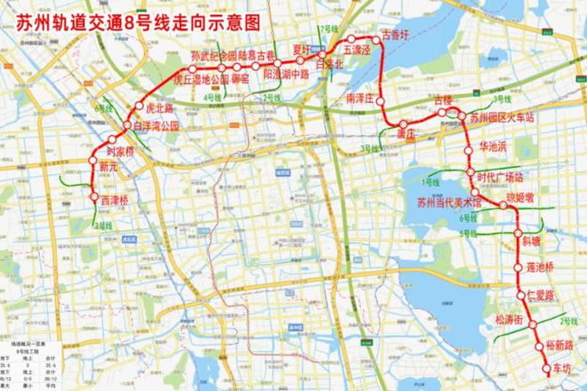 三亿体育：快了！轨交6、7、8号线要来啦！(图5)