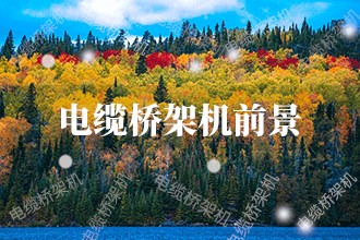 三亿体育：2024年电缆桥架机发展前景趋势预测(图1)