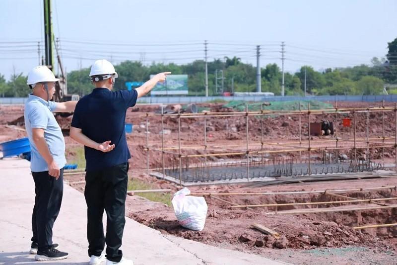 【乘势而上再攀新高 奋发作为再开新局】四川广安市岳池医药项目“加速跑” 全力拉满“进度条”(图3)