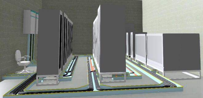 利用BIM技术实现机房可视化布置需要注意什么？(图1)